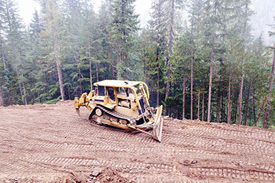 Iron Worx specializes in road building as a large part of our forestry services.